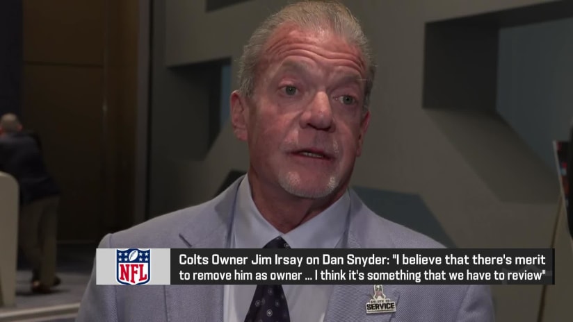 Jim Irsay's comments put onus on other NFL owners to grapple with Daniel  Snyder's status