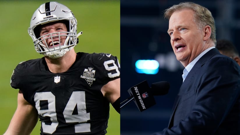 Carl Nassib Takes Personal Day After Jon Gruden's Anti-Gay Emails