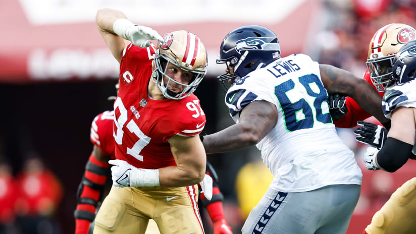 Purdy's 4 TDs Lead 49ers Past Seahawks 41-23 In Playoffs