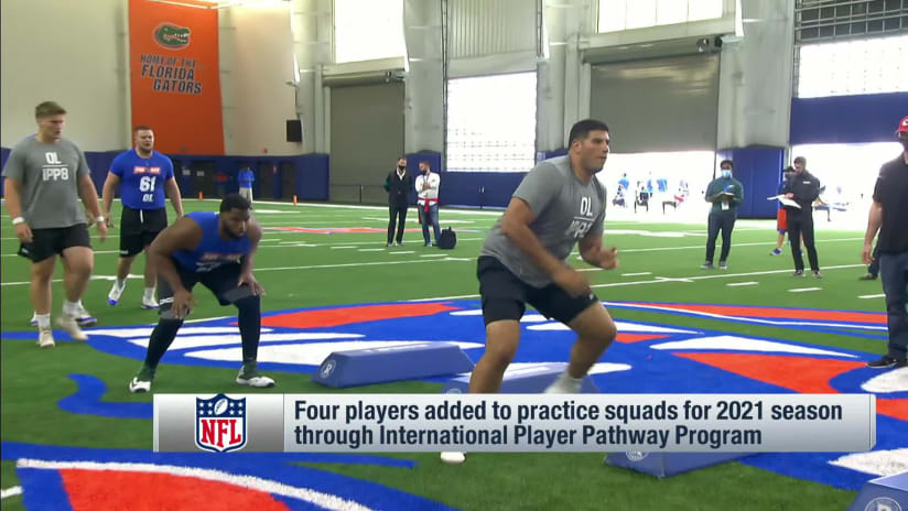 Max Pircher (Left Tackle) gets his first NFL snaps (LA Rams) NFL  International Pathway Player 