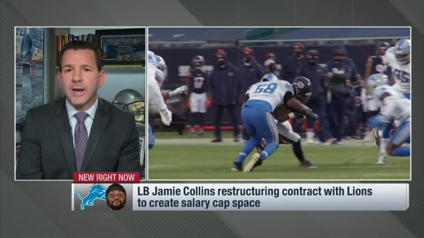 Lions exploring trade options for veteran linebacker Jamie Collins: 'We  have suitors right now' 