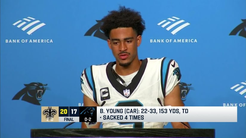 Panthers HC Frank Reich takes blame for Bryce Young's Fan Fest INT