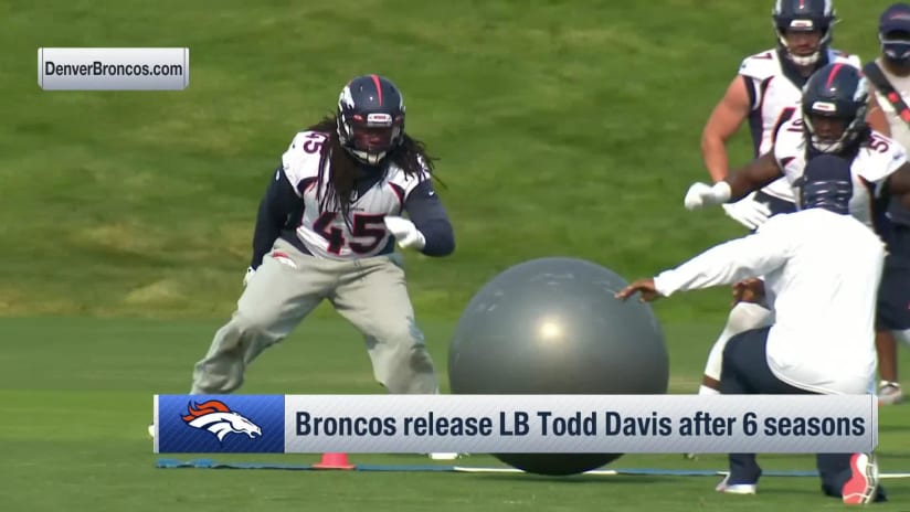 Super Bowl 50 champion linebacker Todd Davis retires from the NFL