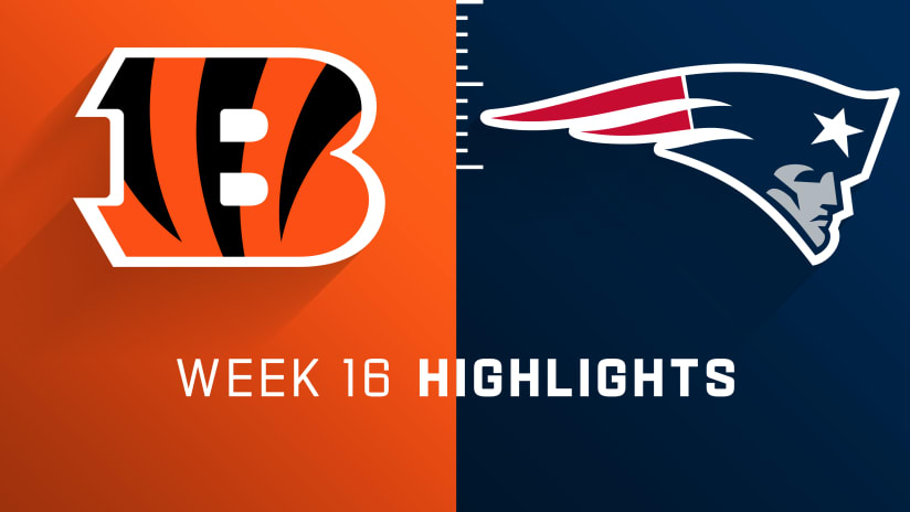 NFL Week 16 Game Preview: Cincinnati Bengals at New England Patriots