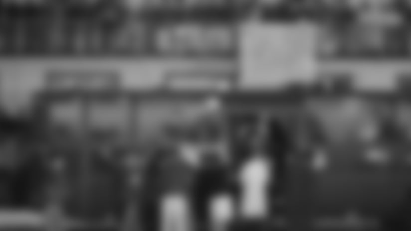 Onlookers gather on the balconies of the U.S. Air Force hospital in Wiesbaden, Germany, to welcome the former hostages following their release in January 1981.