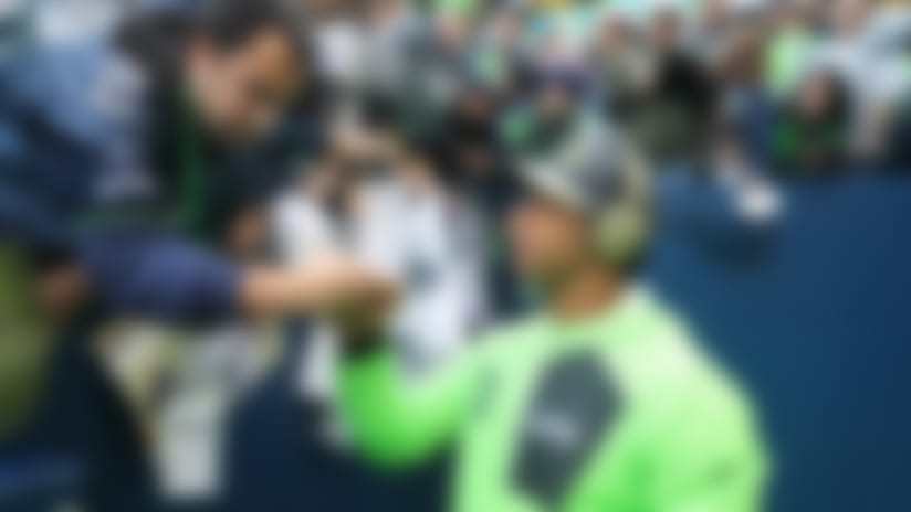 With many Seahawks mainstays out of the picture, the spotlight is shining firmly on Russell Wilson.