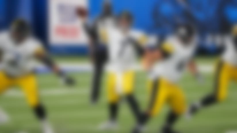 Pittsburgh Steelers quarterback Ben Roethlisberger (7) throws the ball during an NFL football game against the New York Giants, Monday, Sep. 14, 2020 in East Rutherford, N.J.