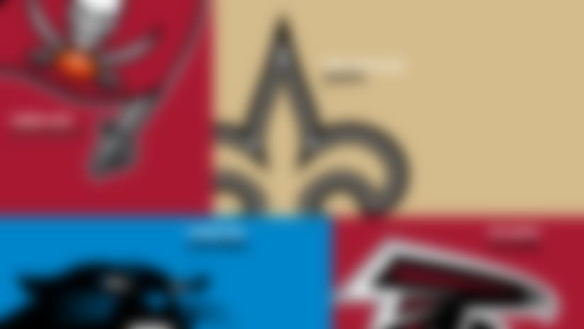 How the NFC South teams got their colors