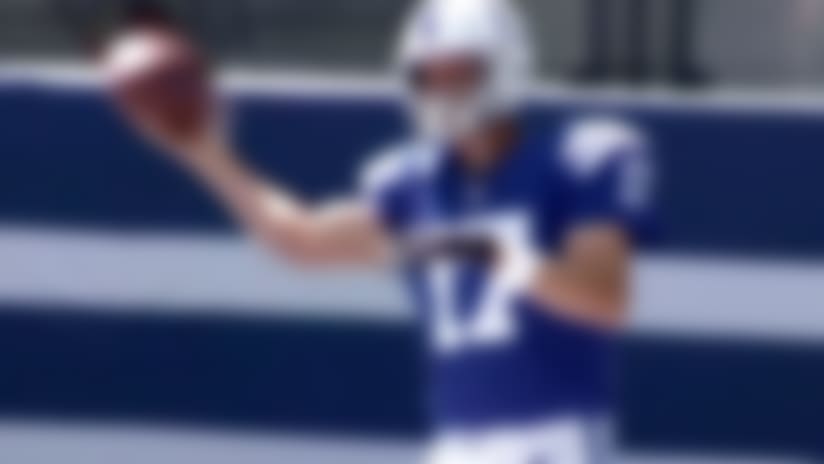 First Look: Philip Rivers in Colts uni at Lucus Oil Stadium