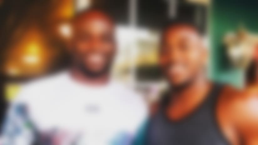 Owa (left) has impressed upon his brother that it is healthy to have an identity outside of football. (Courtesy: Osa Odighizuwa)