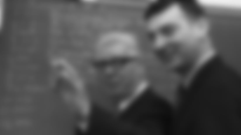 Dan Rooney (right) did everything for his father's team, from serving as a ballboy to negotiating contracts to eventually running day-to-day operations of the Steelers.