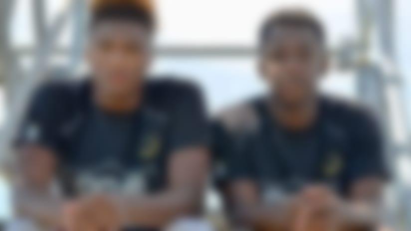 Wade (left) had a positive influence on D.J. Matthews (right), something he hoped to bring to his friendship with Wright. (Photo: Wade family)