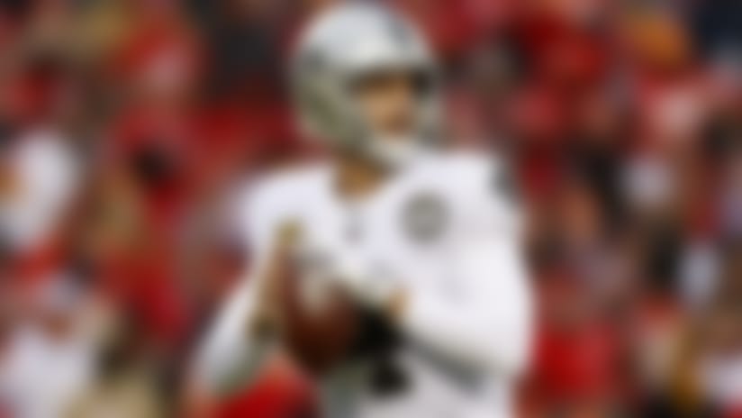 The Raiders added speed demon Henry Ruggs, fantasy favorite Bryan Edwards and a Swiss Army knife of sorts in the versatile Lynn Bowden in the draft. Carr will have to push the ball downfield more often (big question), but he's in a better spot to succeed.