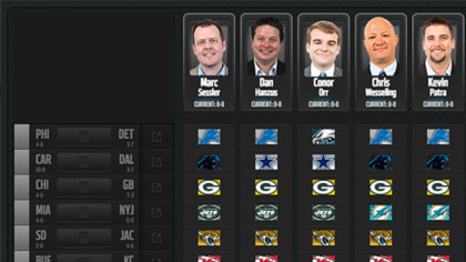 Around The NFL's Week 12 picks