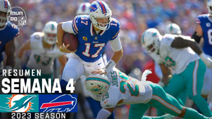 A qué hora juega Dolphins vs Bills?