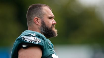 Philadelphia Eagles center Jason Kelce, a Philly-tough icon, came back from  a knee injury Sunday against the Giants