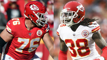 Kansas City Chiefs free safety Ron Parker (38) tackles Denver