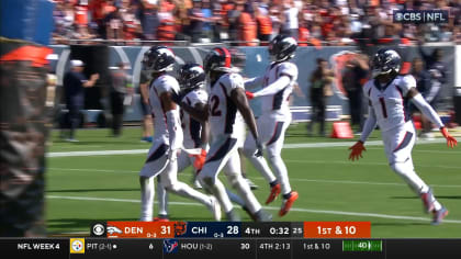 Can't-Miss Play: Kareem Jackson's INT vs. Fields seals Broncos' first win  of Payton era