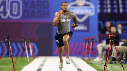 Baylor's Kalon Barnes runs second-fastest NFL Scouting Combine 40-yard dash  since 2003