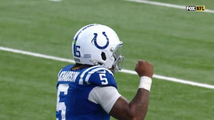 Houston Texans safety Jalen Pitre (5) warms up before an NFL football game  against the New York Giants on Sunday, Nov. 13, 2022, in East Rutherford,  N.J. (AP Photo/Adam Hunger Stock Photo - Alamy