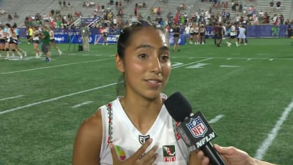 Team Mexico flag football player Diana Flores shares what it means to win a  gold medal for Team Mexico