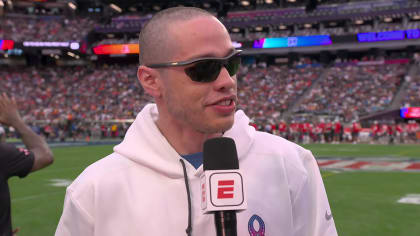 Pete at the NFL Pro Bowl Games yesterday(his team won against