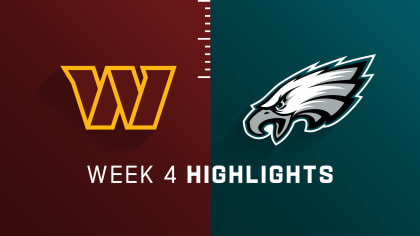 Washington Commanders vs. Philadelphia Eagles highlights