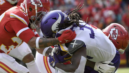 Kansas City Chiefs defensive tackle Derrick Nnadi (91) is seen on the  sideline during an NFL