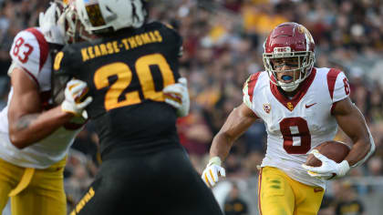 USC WR Amon-Ra St. Brown was built (by his father) for the NFL