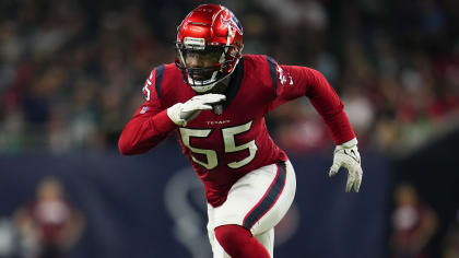 Texans' Jerry Hughes named finalist for NFL's Art Rooney sportsmanship award