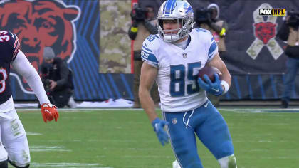 Detroit Lions wide receiver Tom Kennedy (85) runs after a catch