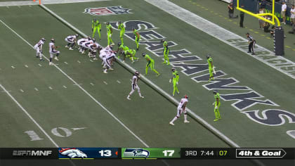 Seattle Seahawks safety Josh Jones (13) looks on during an NFL football  game against the Las