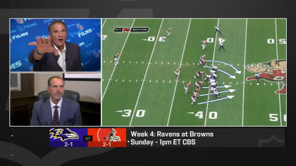 Ravens came into the game planning to expose the Browns' run