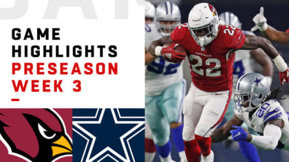 Arizona Cardinals vs. Dallas Cowboys highlights