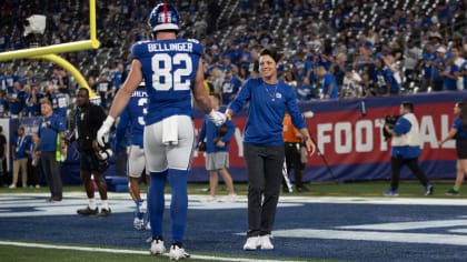 New York Giants hire Angela Baker as offensive quality control coach