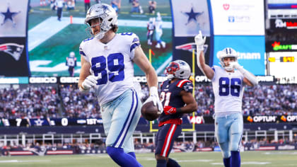 September 8, 2019: Dallas Cowboys tight end Blake Jarwin (89) catches a  pass and runs for a 28 yard touchdown during the first half of the NFL  football game between the New