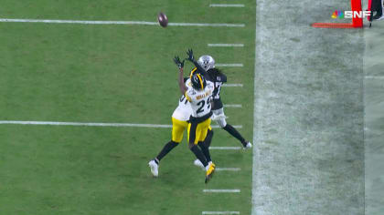 Can't-Miss Play: Pittsburgh Steelers cornerback Levi Wallace's big-time  dive nets his third INT of season