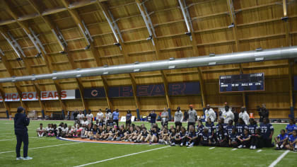 The Chicago Bears hosted the high school girls flag football state championship at Halas Hall in October of 2022. (Gus Silva/Chicago Bears)