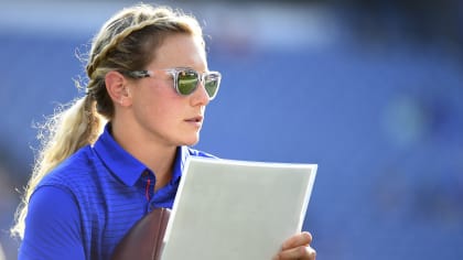 Phoebe Schecter: How she became a coach with the Buffalo Bills, her  relationship with Scott Pioli (also in studio!), and much more - Her Huddle