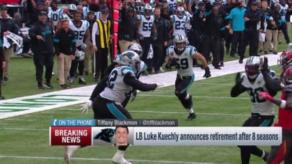 Carolina Panthers linebacker Luke Kuechly retiring from NFL