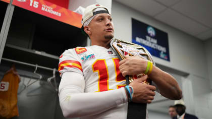 NFL Network personality Jeff Chadiha is seen before the start of