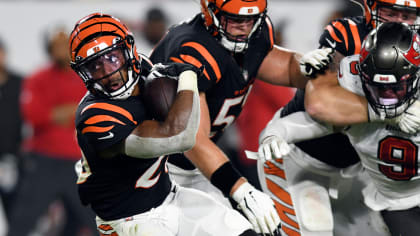 Cincinnati Bengals cornerback Darius Phillips (23) reacts during NFL  football preseason game action between the Indianapolis