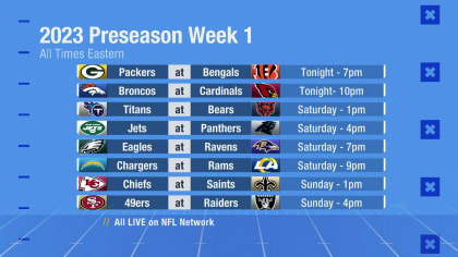 49ers preseason schedule: Week 1 vs. Packers showing on NFL Network