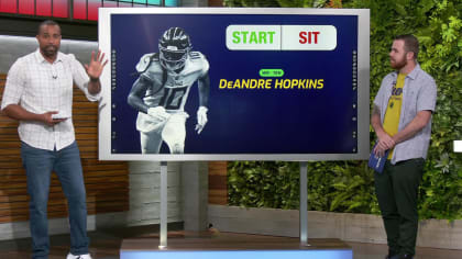 Florio's start/sit decision on Tennessee Titans wide receiver DeAndre  Hopkins in Week 4