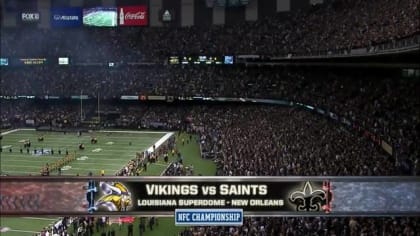 Full NFL Game: 2009 NFC Championship - Vikings vs. Saints