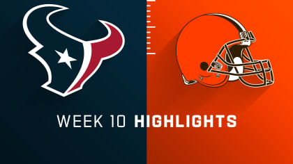 Texans vs. Browns Week 10 Highlights