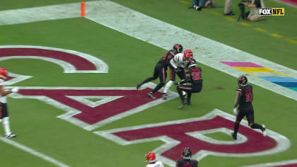 WATCH: Falcons' Drake London Scores 1st TD of Season vs. Packers