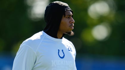 Baltimore Ravens defensive tackle Isaiah Mack (94) waits at the