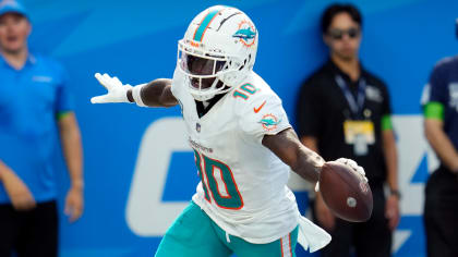 Can't-Miss Play: Miami Dolphins quarterback Tua Tagovailoa and wide  receiver Tyreek Hill combine to give Dolphins lead with 1:45 left