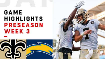 NFL Preseason Week 3 Game Recap: New Orleans Saints 27, Los Angeles  Chargers 10, NFL News, Rankings and Statistics